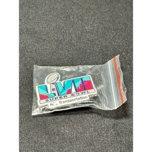 NFL LVII Super Bowl Arizona Collector Pin Badge Exclusive Rare Football New
